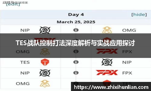 TES战队控制打法深度解析与实战应用探讨