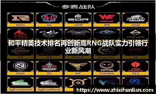 和平精英技术排名再创新高RNG战队实力引领行业新风潮